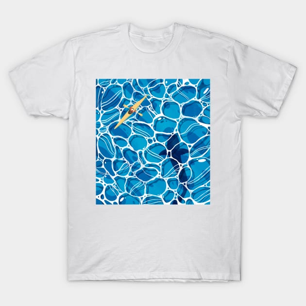 Ocean Waves T-Shirt by frankielong@hotmail.co.uk